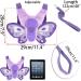 BTSKY Fluff Butterfly Toddler Walking Harness | Kids Safety Rein Leash Strap in Purple - Buy Online on GoSupps.com