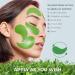 NBCT Matcha Green Tea Under Eye Patches - 60 Pack for Dark Circles & Puffiness with Collagen, Hyaluronic Acid, Vit E & C - Buy Online on GoSupps.com