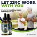 Zinc Chelate Immune Booster - Ionic Zinc Liquid Drops for Immunity, Skin & Reproductive Health - 2 Fl Oz (Pack of 1) - Buy Online on GoSupps.com