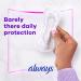 Always Radiant Daily Multistyle Liners Regular Absorbency 108ct - Unscented & Odor-Free - Buy Online on GoSupps.com