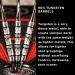 Viper Diamond 90% Tungsten Soft Tip Darts Set - 18g Black Rings & Flights - Storage/Travel Case Included - Buy Online on GoSupps.com