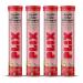 PLIX Apple Cider Vinegar Effervescent Tablets with The Mother 700mg ACV with VIT B12 B6 Pack of 4 | Vegan No Added Sugar Non-GMO & Gluten-Free Apple 60 Tablets (Pack of 4)
