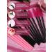 Yokilly 300PCS Disposable Mascara & Lip Wands Set - Makeup Tool Kit with Organizer Box (Black+Pink) - Buy Online on GoSupps.com