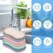 KisSealed 20 Pcs Scrub Sponge Pads Durable Dishes Cleaning Sponges for Kitchen Reusable Washing Up Cleaner Multiple Uses Scouring Power Scrubs for Dishwasher Sink Bathroom Counter Stove - Buy Online on GoSupps.com