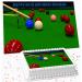 SNOOKER PERSONALISED ICING EDIBLE COSTCO CAKE TOPPER R2-4137