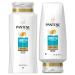 Pantene Argan Oil Shampoo 25.4 OZ and Conditioner 24 OZ for Dry Hair Smooth and Sleek Bundle Pack (Packaging May Vary)