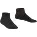 FALKE Unisex Kids Sustainable Cotton Trainer Socks - Black/Grey - 1 Pair 23-26 - Buy Online on GoSupps.com