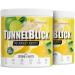 Pre -workout booster lemon lime 2x440g - incredibly tasty - tunnel view Training booster with citrulline arginine taurine caffeine guarana and magnesium - optimally highly dose - 100% vegan lemon limets 20 portions (2 Pack)