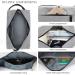 KK Water-Resistant Hanging Toiletry Travel Bag - Grey Gym Shaving Makeup Bag for Men & Women - Buy Online on GoSupps.com