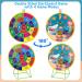 Dioju Dart Board for Kids - Double Sided Dartboard with 12 Sticky Balls | Indoor Outdoor Sport Toys for Boys & Girls | Target Action Game for Ages 3-12 | Perfect Birthday Party Gift - Buy Online on GoSupps.com