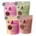 Catz Finefood MEZT Cat with Cat with Crispy strips of meat - Cat snack mix of grain -free without sugar grilled and dried - different varieties (12 x 45g) Mix: 4 varieties