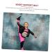 Buy Toddmomy Lower Back Brace Dance Belt - Elasticity Protective Gear for Girls | Gym Belts Grey 80x14.5x1CM - International Shipping Available - Buy Online on GoSupps.com