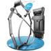 Byvita High Security Folding Bicycle Lock 120cm with Cable & Bracket - Ideal for Bicycles & E-Scooters - Buy Online on GoSupps.com