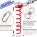 Dog Tie Out Cable and Stake - 360 No Tangle Heavy Spiral Dog Yard Stake and Leash for Small Medium Large Dogs Up to 100 lbs - 30ft Dog Chain Leash for Outside Yard Beach Lawn (Red) - Buy Online on GoSupps.com