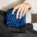 GIAPB Period Bag Sanitary Napkin Storage and Makeup Pouch - Blue Leopard Skin Color - Buy Online on GoSupps.com