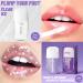 POP Beauty Plump Pout Clear Ice Plumping Lip Oil 0.3 Oz | Hydrating Gloss with Long-Lasting Nourishment - Buy Online on GoSupps.com