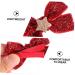 minkissy 4 Pairs Bow Tie Christmas Bowknot Hairpin Toddler Christmas Hat Party Bag Stuffers for Kids Christmas Bow Scrunchies Kids Christmas Bow Baby Bows Santa Hat Fabric Elasticity Bride - Buy Online on GoSupps.com
