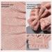 Xuanshengjia Hair Dryer Towels - Soft & Absorbent Fast Drying Hair Care | Towel Hat for Curly Hair Anti-Frizz Accessories in Perfect Pink for Women - Buy Online on GoSupps.com