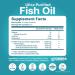 Mini Fish Oil Softgels Odorless, Burpless & Easy to Swallow 1500mg Omega 3 with EPA & DHA Advanced Formula Fish Oil Minis Smaller Than a Dime Wild Caught 90 (Mini, Soft Gel) No fishy aftertaste 90 Count (Pack of  - Buy Online on GoSupps.com