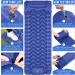 MOXILS Ultralight Inflatable Sleeping Pad for Camping - 75''X25'' with Built-in Pump - Ultimate for Hiking and Outdoor Adventures - Compact & Lightweight Air Mattress (Blue) - Buy Online on GoSupps.com