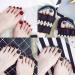 No LIFE 1000PCs Fake Toenail Tips Set - Full Cover False Toenails for DIY Nail Art & Manicure Studios | Clear & Natural Colors 10 Sizes - Buy Online on GoSupps.com