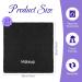 48 Piece Bulk Makeup Towels | 12x12 Inch Microfiber Washcloths | Reusable Makeup Remover Cloths | Soft & Absorbent Facial Towels | Ideal Gift for Women | Black - Buy Online on GoSupps.com