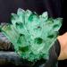400-500g Green Phantom Quartz Crystal Cluster Specimen Suitable for Home Crystal Cluster - Buy Online on GoSupps.com