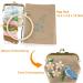 MITUKIYOUNG Embroidery Coin Purse Kit for Beginners - Birds Pattern DIY Wallet/Purse with Hoops & Tools - Buy Online on GoSupps.com