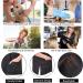 Noverlife Short Sleeves Pet Grooming Work Clothes | M Size, Splash Proof, Anti-Static | Pet Beautician Smock for Men & Women | Black - Buy Online on GoSupps.com