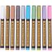 PANDAFLY Metallic Marker Pens - Set of 10 Medium Point Markers for Black Paper, Rock Painting, Scrapbooking, Card Making, Ceramics & DIY Photo Album - Buy Online on GoSupps.com