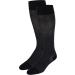 Touch Men's Compression Dress Socks - 20-30 mmHg Graduated Support Knee High Business Casual Black Herringbone Medium - Buy Online on GoSupps.com
