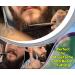 Arsuk 10.2 cm Professional Mustache & Beard Shears - Stainless Steel Nose Hair Cutter for Men | Precision Trimming & Shaping Scissors - Buy Online on GoSupps.com