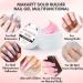 Makartt Builder Gel 4 in 1 Set for Acrylic Nails - Nail Extension, Glue, Rhinestone & Sculpture Gel - Buy Online on GoSupps.com