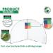 Club Champ Indoor/Outdoor Multi-Sport Easy Net - White - 8' x 10 - Buy Online on GoSupps.com