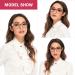 Blue Light Blocking Oversized Cat Eye Reading Glasses for Women - Fashionable Tortoise Designer Computer Readers with Anti-Glare Lens (1.25 Magnification) - Buy Online on GoSupps.com