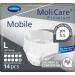 Molicare Premium Mobile disposable pants: discrete use in incontinence for women and men 10 drops sizeL (100-150 cm hip size) 14 pieces