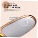 Healeved Double-Sided Rubbing Board Steel Foot Foot Dead Skin Scraper Foot Remover Stainless Pedicure Scrubber Tool Heel Bright Light Rose Gold Plastic - Buy Online on GoSupps.com