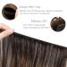 Buy 50cm 100g Balayage Dark Brown to Chestnut Brown Real Hair Extensions - Sew In Weft - Premium Quality Tresses - Buy Online on GoSupps.com