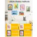 Orionstar Art Fumes for Children - Interchangeable 30x21 cm Picture Frame for 100 A4 Parts - Stylish Art Display & Storage for Home & Office - Buy Online on GoSupps.com