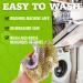Heavy Duty Non Scratch Scouring Pads and Pot Scrubbers - Durable Mesh Dish Cloth - Odor-Free Pan Cleaner - Korea Made 2PCs - Buy Online on GoSupps.com