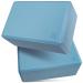Greater Goods Premium Yoga Blocks - 2 Pack Set for Yoga, Pilates, or Meditation | Light Weight Blocks Made of High Quality Latex-Free Material That Is Non-Slip | Designed in St. Louis Deep Sky Blue