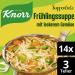 Knorr soup love spring soup for pasta soup with delicious vegetables without flavor enhancing additives and dyes 14 x 3 plates spring 750 ml (14 Pack)