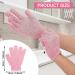 Sibba 8 Pair Exfoliating Gloves - Natural Loofah Wash Gloves for Body and Face - Dead Skin Remover - Double Sided Microfibre Scrubber - Buy Online on GoSupps.com