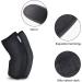 Comfier Heated Knee Brace Wrap with Massage Vibration - Large Size Black | Knee & Leg Massager with Heating Pad for Stress Relief - Buy Online on GoSupps.com
