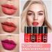 4Pcs Lip Tint Stain Set - Long Lasting Waterproof Lipstick and Liquid Blush for Women - Buy Online on GoSupps.com