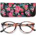 Buy MAGIMODAC Women s Oval Blue Light Blocking Computer Glasses - 3.5 Diopter Reading Aid with Floral Design for Eye Protection - Buy Online on GoSupps.com