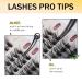 280 Pcs D Curl Lash Clusters - Reusable False Eyelashes 40D 0.07D 8-16 Mix - Effortless Eyelash Extensions at Home - Buy Online on GoSupps.com