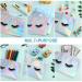 50-Count Holographic Eyelash Makeup Bags - Leopard Print Toiletry Pouches for Women - 6 x 4 Inch - Buy Online on GoSupps.com
