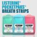 Listerine Freshburst Pocketpaks Breath Strips - 3 Packs of 24 Strips - On-the-Go Fresh Breath Strips - Mint Flavor - Kills 99% of Bad Breath Germs - Buy Online on GoSupps.com