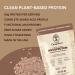 ChagaRoot Mycoprotein Mushroom Protein Powder Chocolate Flavor 20g Plant Based Protein per Serving Reishi Chaga Lions Mane Shiitake Turkey Tail Vegan Gluten Free Coffee Smoothies 1.76 lb - Buy Online on GoSupps.com
